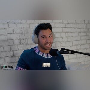 Scotch & Soda | Navy & Pink Radiate Positivity T-Shirt | Size M